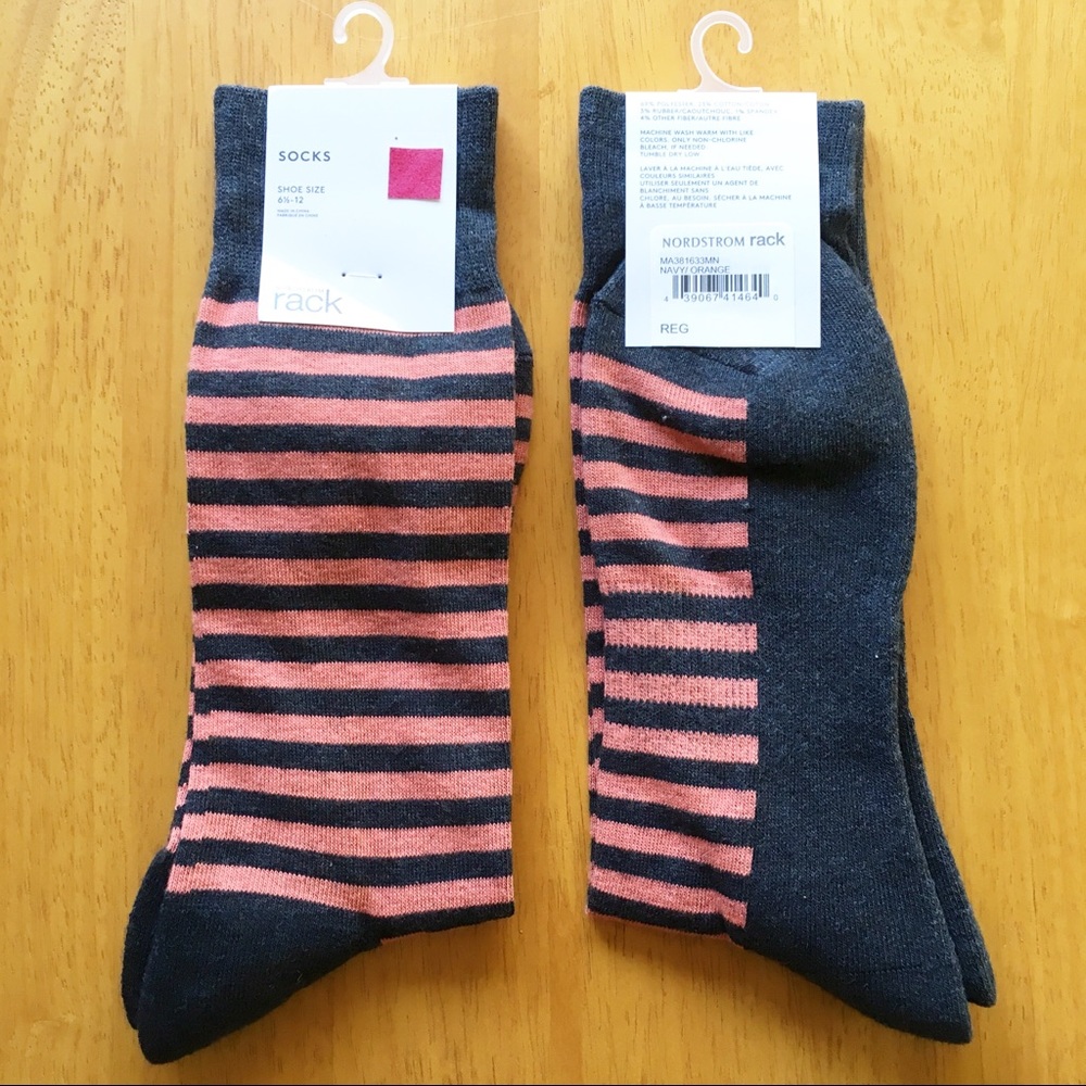 5 Pr Crazy Stripe Dress Socks 🧦LAST OF THIS SET🧦 - Picture 4 of 6